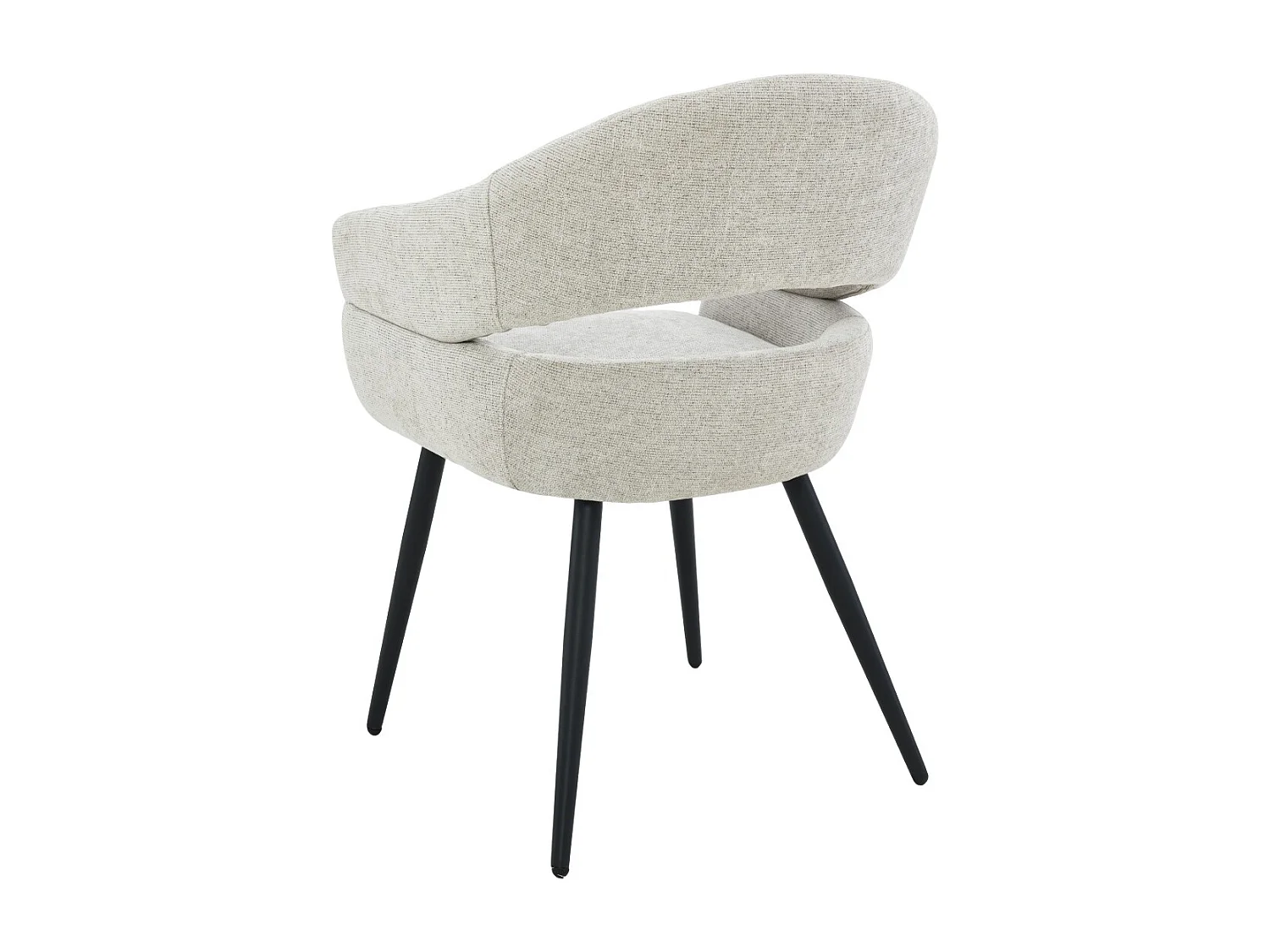 Eetkamerstoel Megan Toffee Set van 2 - 62x58x85cm