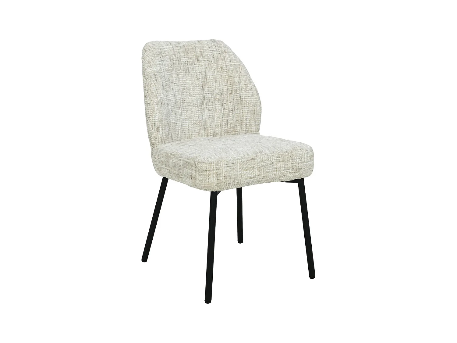 Eetkamerstoel Tess Cream Set van 2 - 63x48x83cm