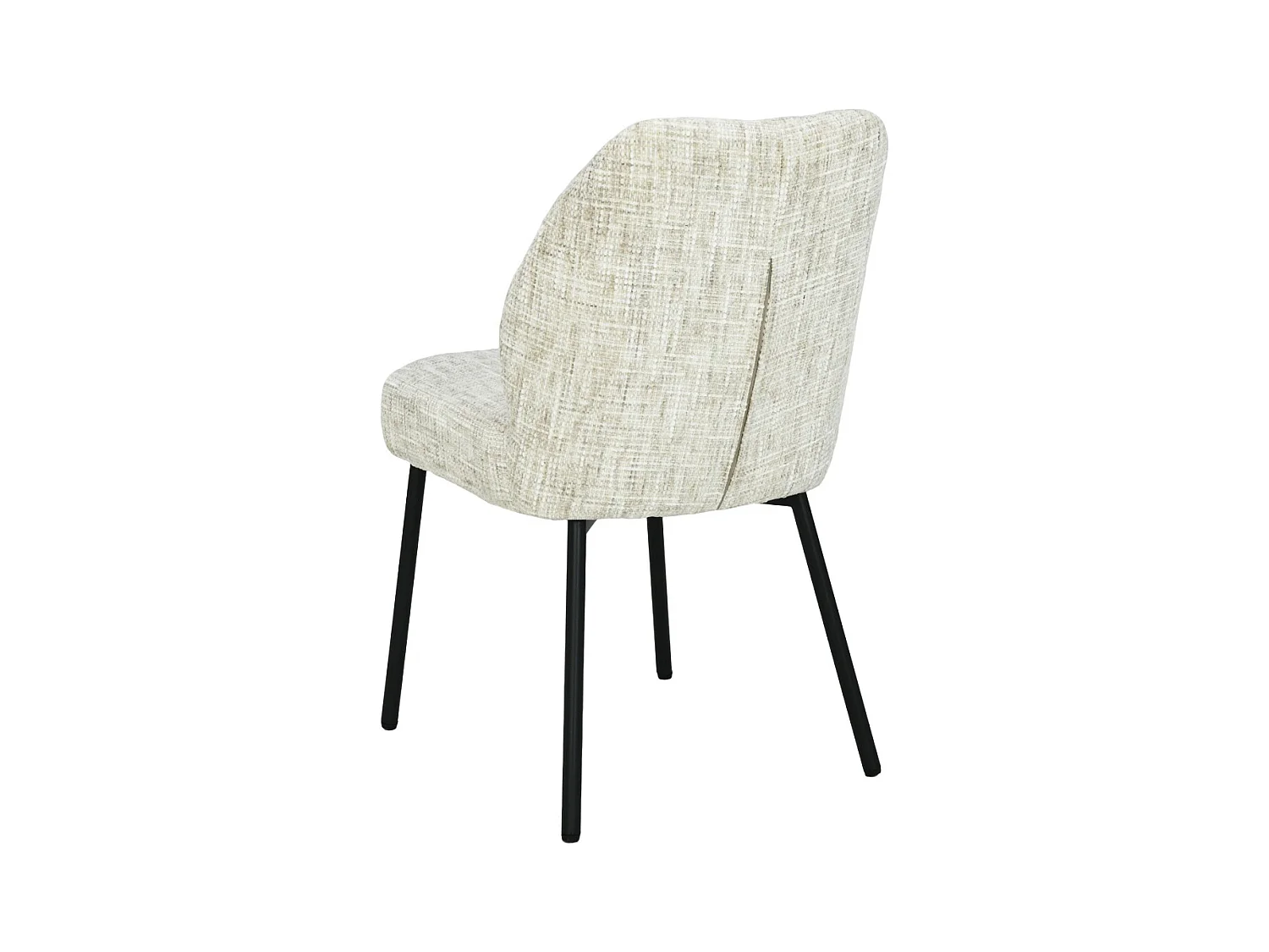 Eetkamerstoel Tess Cream Set van 2 - 63x48x83cm