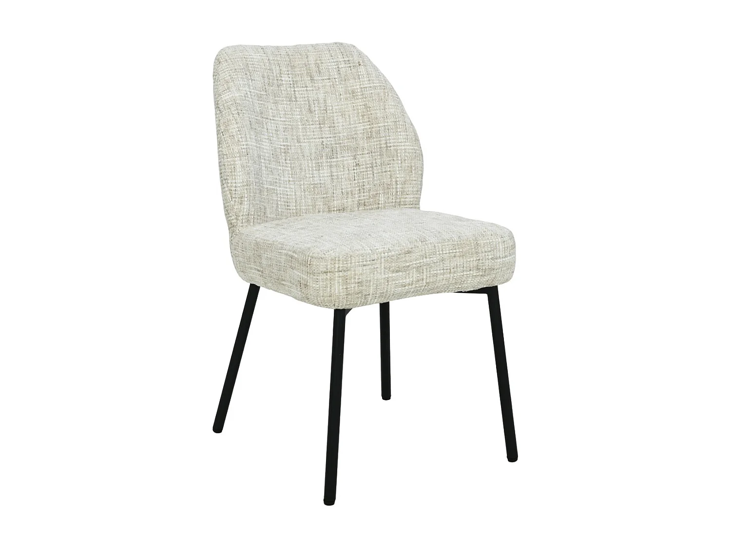 Eetkamerstoel Tess Cream Set van 2 - 63x48x83cm