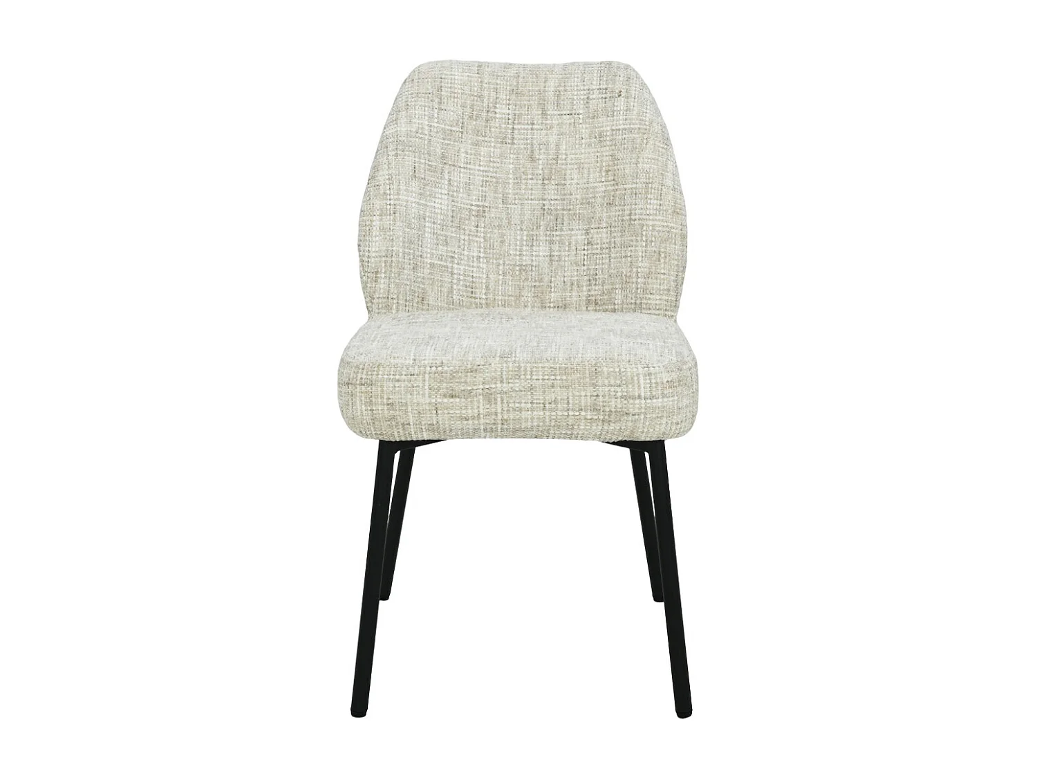 Eetkamerstoel Tess Cream Set van 2 - 63x48x83cm