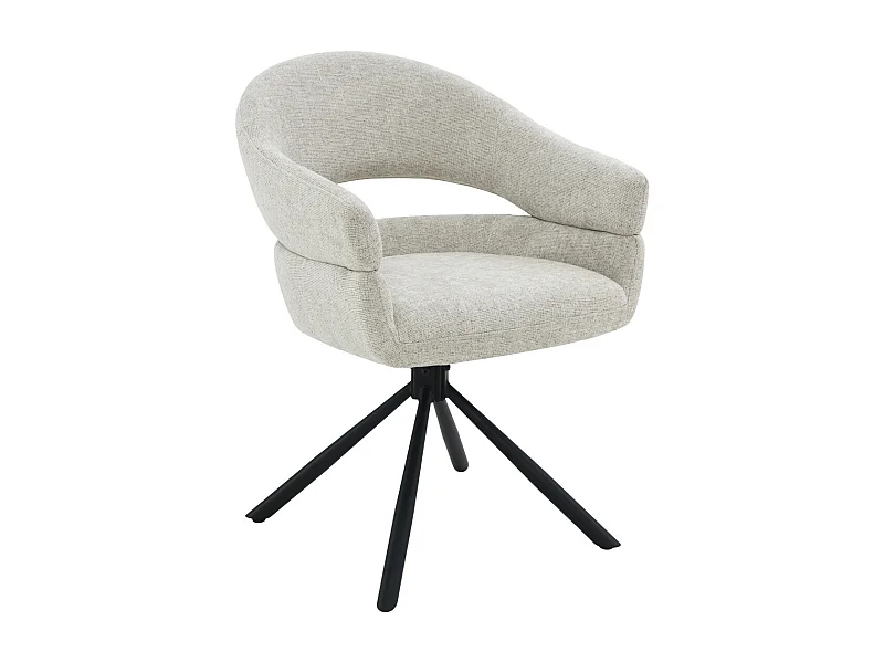 Eetkamerstoel Linn Toffee Set van 2 - 62x58x85cm