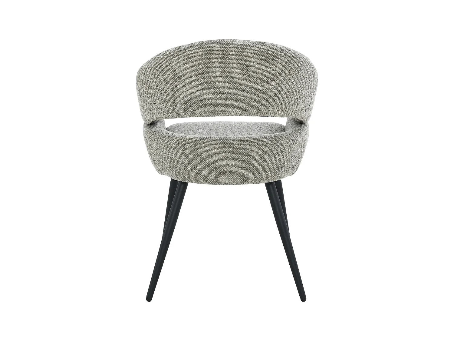 Eetkamerstoel Megan Taupe Set van 2 - 62x58x85cm