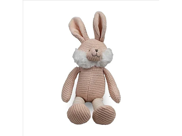 Knuffel Bunny Old Pink - 15x27x20cm