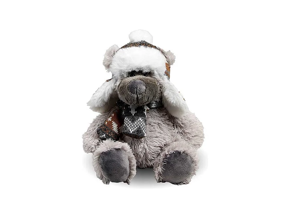 Peluche Bolke Gris Foncé - 23x20x20cm