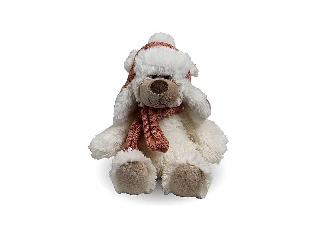 Peluche Bolke Dove blanche - 23x20x20cm