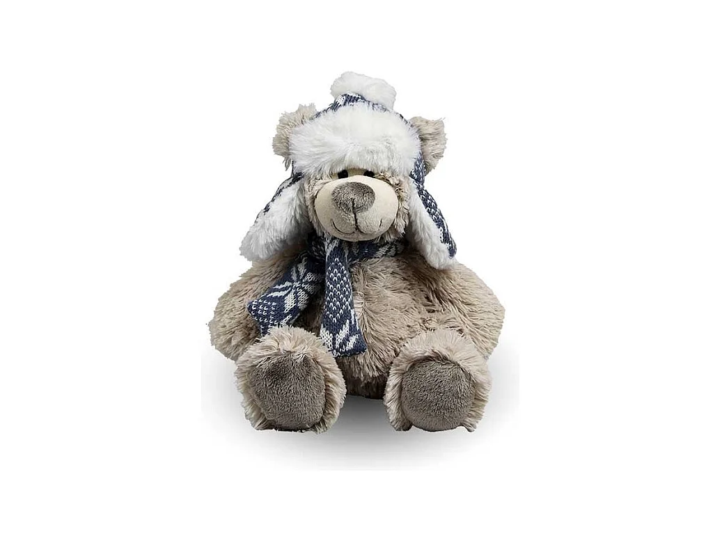 Peluche Bolke Chateau Grise - 23x20x20cm