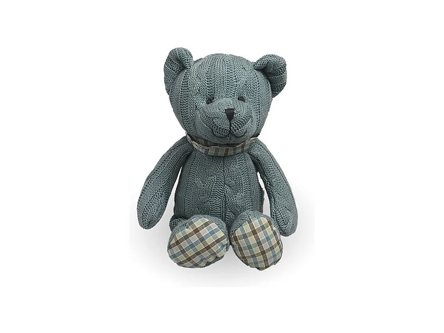 Peluche Babble Bleu - 17x17x21cm