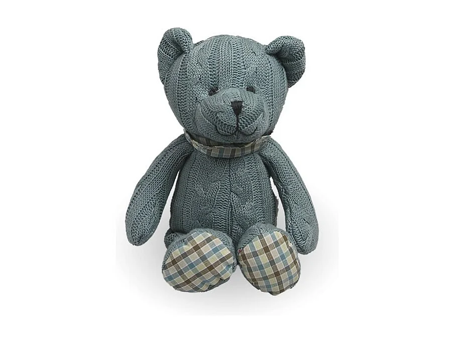 Peluche Babble Bleu - 17x17x21cm