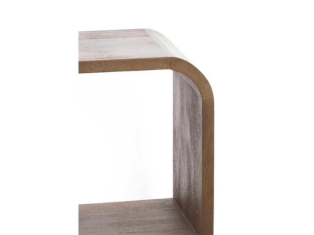 Kast LABARE - 140x30x82 cm - Bruin