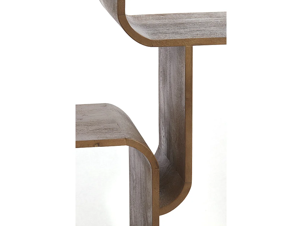 Kast LABARE - 140x30x82 cm - Bruin