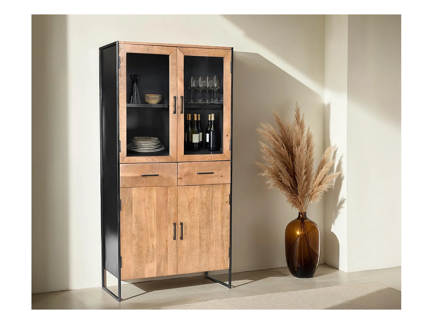 Kabinetkast Elin - 90x40x180cm