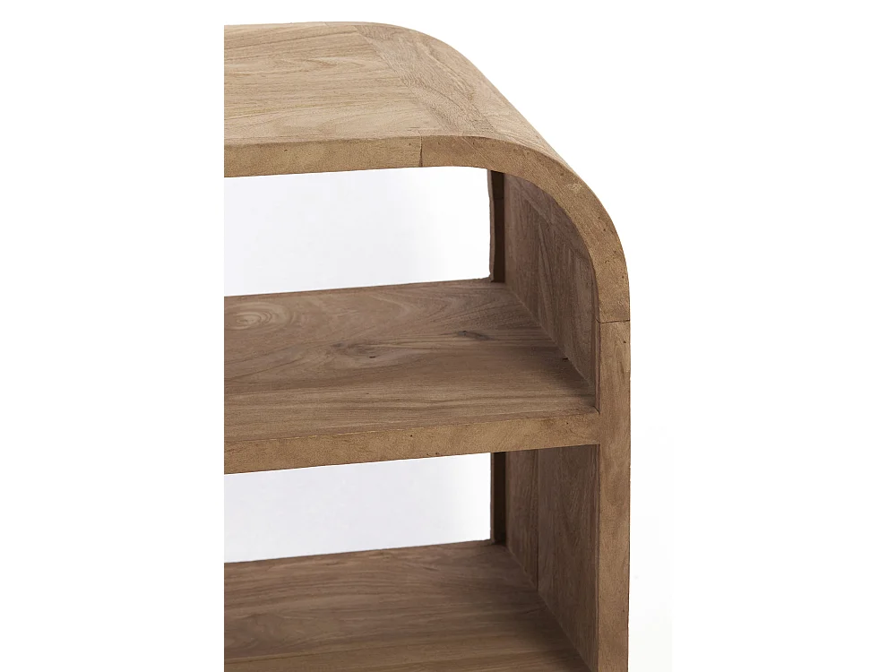 Armoire DANE - 140x35x90 cm - Gris