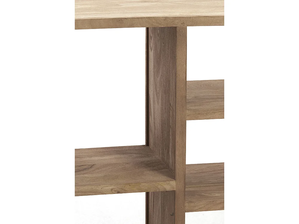 Armoire DANE - 140x35x90 cm - Gris