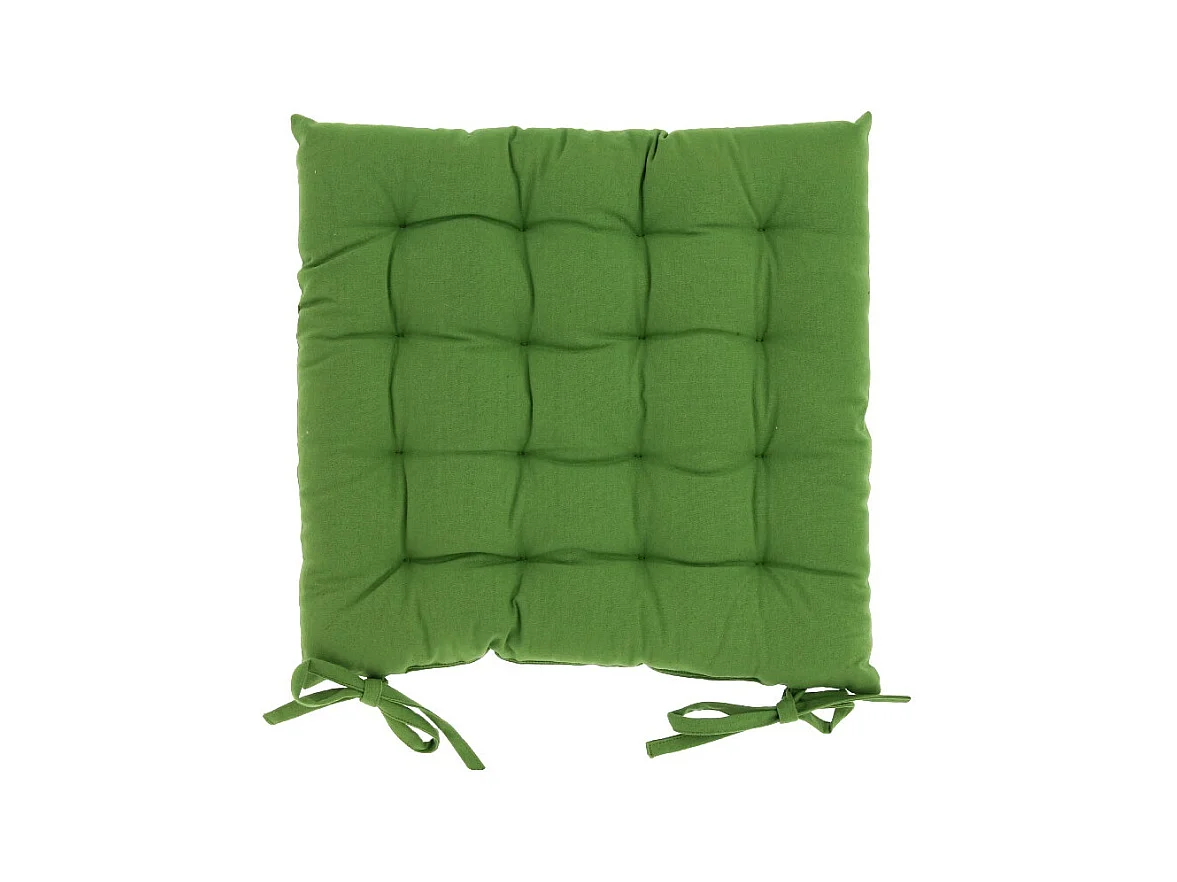Coussin Madia - 40x40cm - Vert Forêt