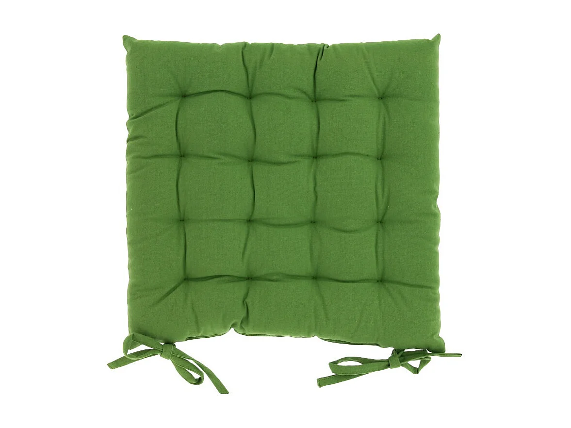 Coussin Madia - 40x40cm - Vert Forêt