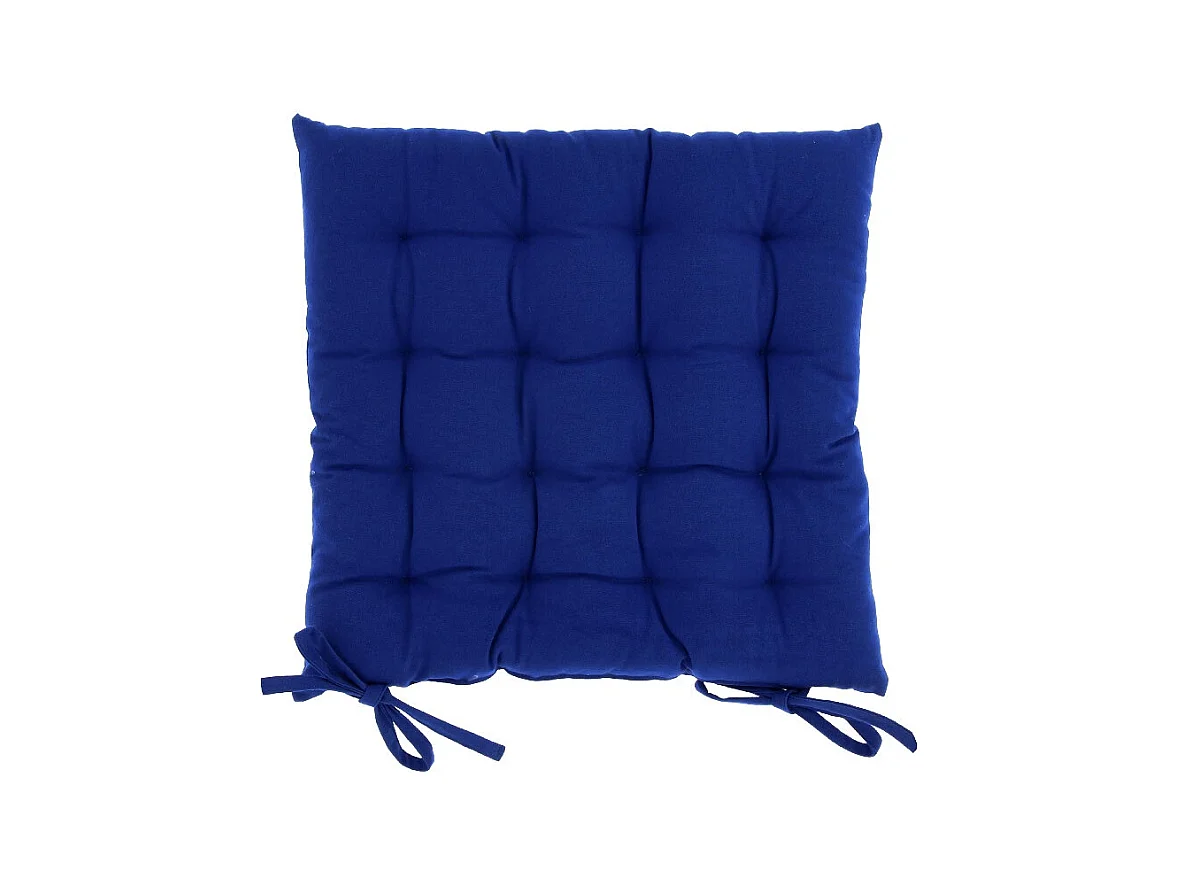 Coussin Madia - 40x40cm - Bleu