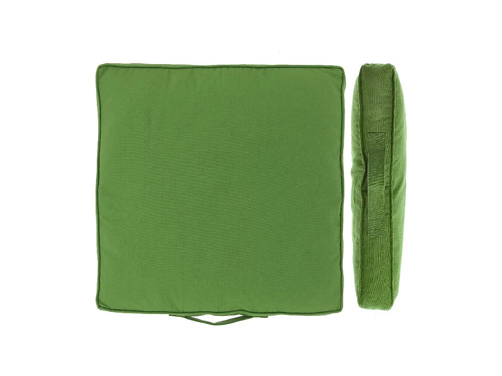 Coussin Madia - 45x45x5cm - Vert Forêt