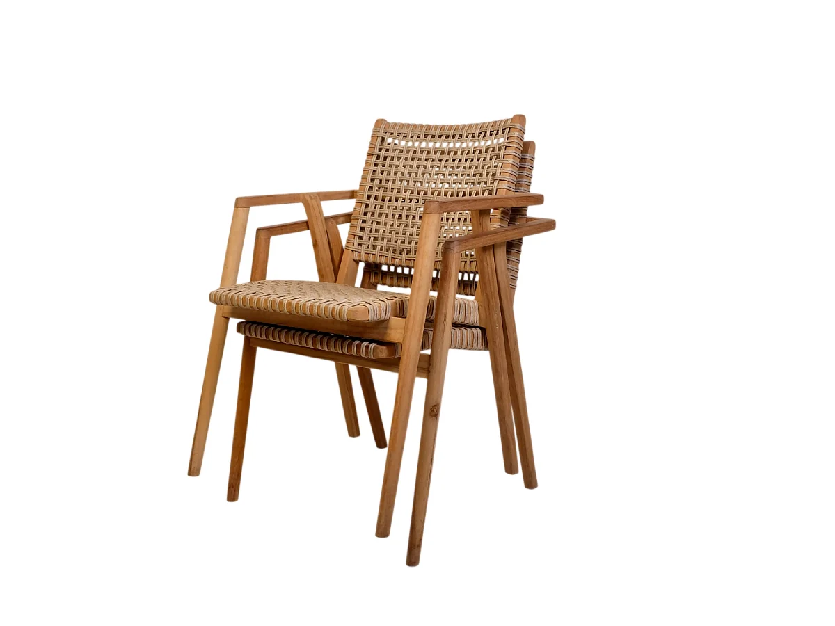 Tuinstoel Stacking Anya - 58x63.5x84.5cm