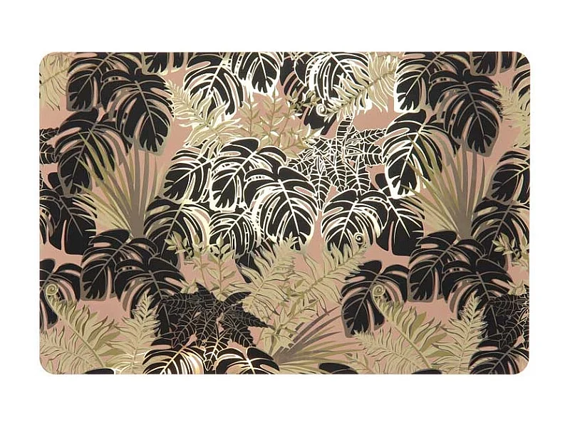 Set de table Feuilles 28,5 x 43,5 cm Motif 2 Rose