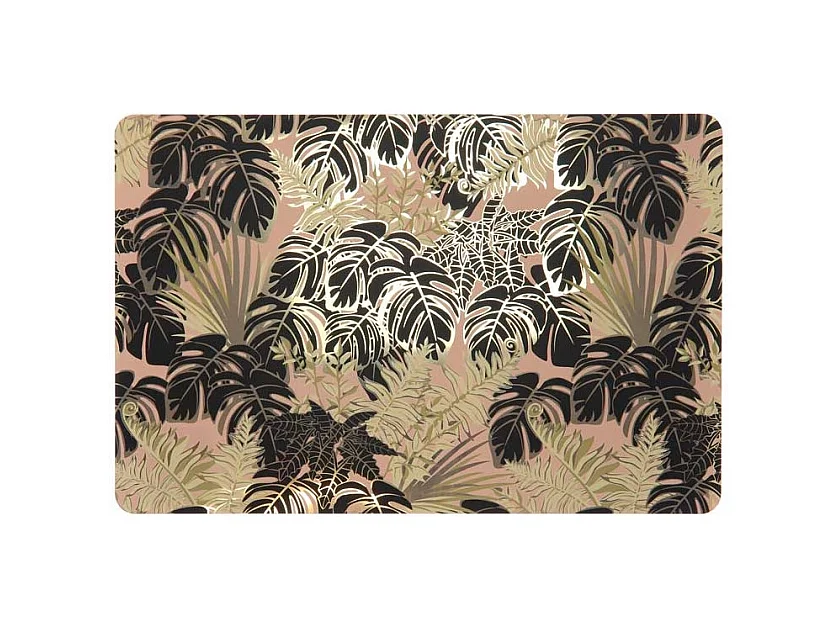 Placemat Leaves 28,5x43,5cm Dessin 2 Pink