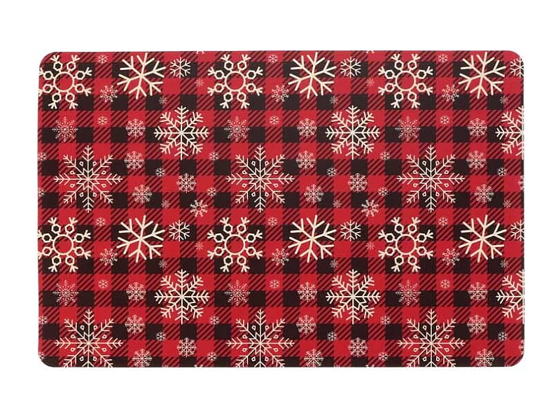 Set de table Ice Crystal 30x45cm Rouge