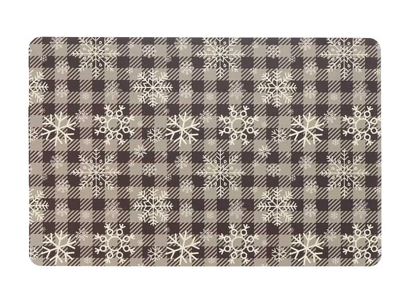 Tischset Eiskristall 30x45cm Silber