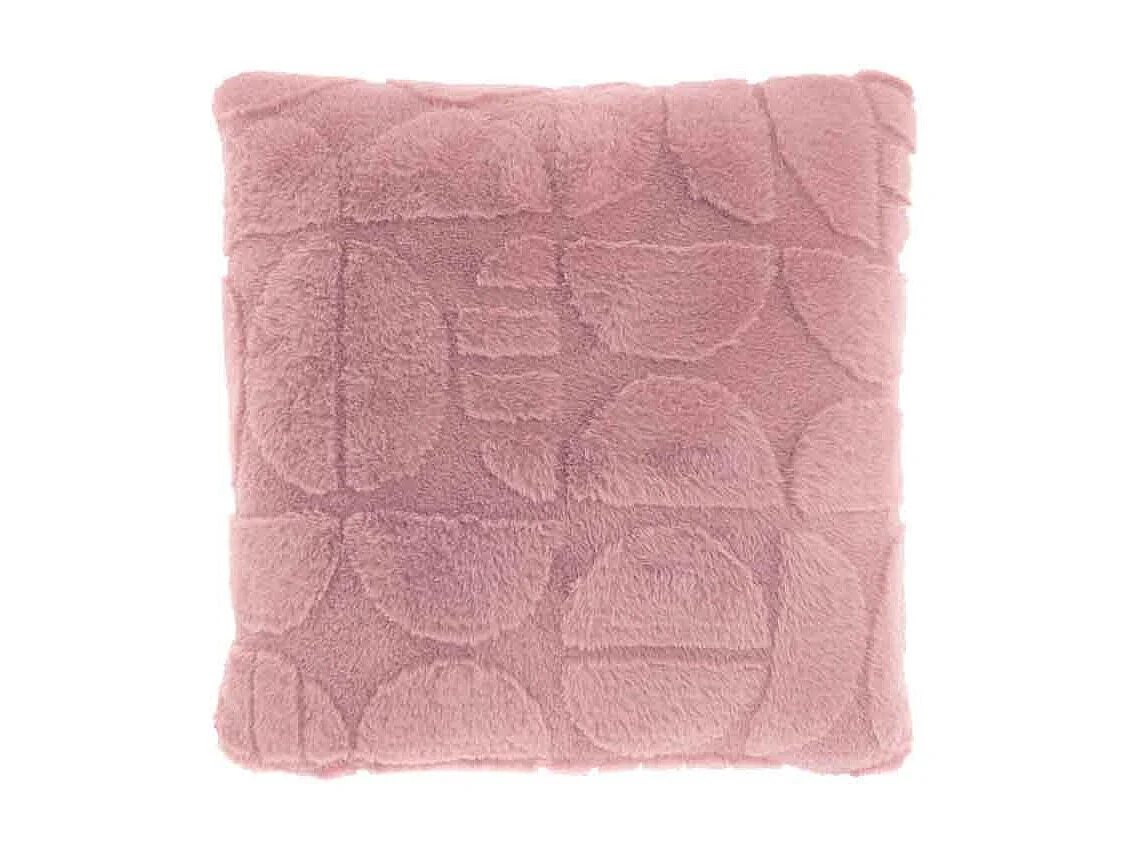 Housse de coussin Milan vieux rose - 45x45cm
