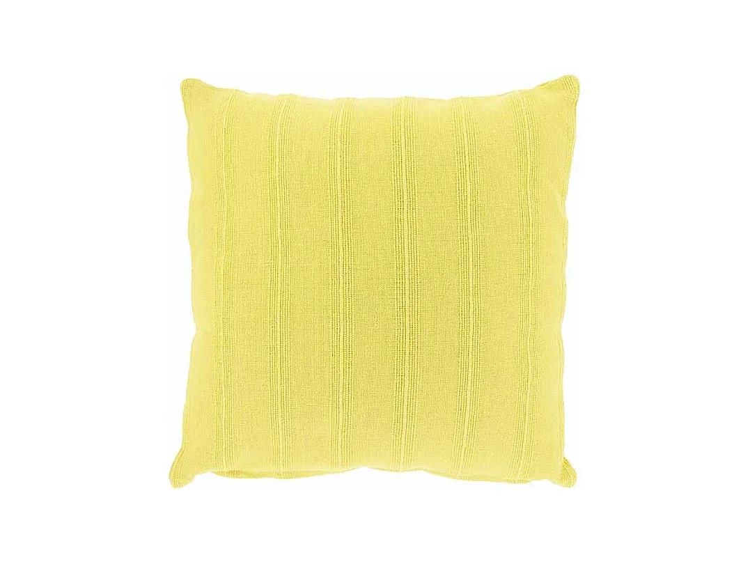 Coussin décoratif Nayla Jaune Citron -45x45cm