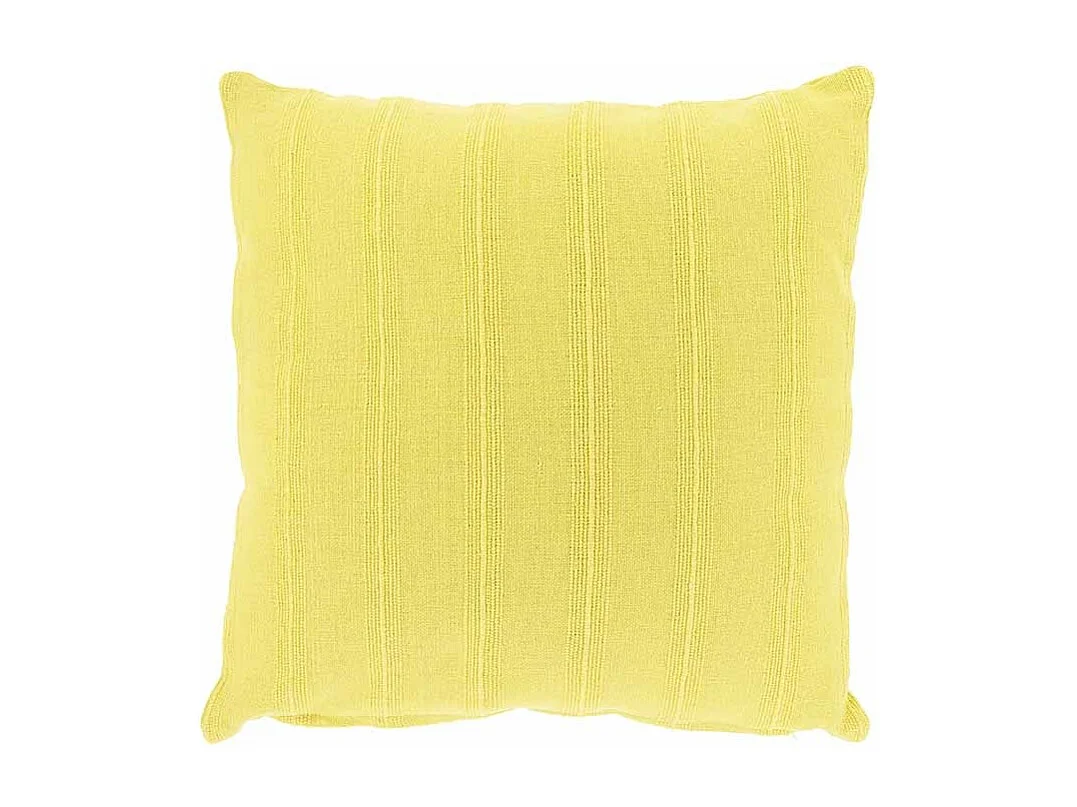 Coussin décoratif Nayla Jaune Citron -45x45cm