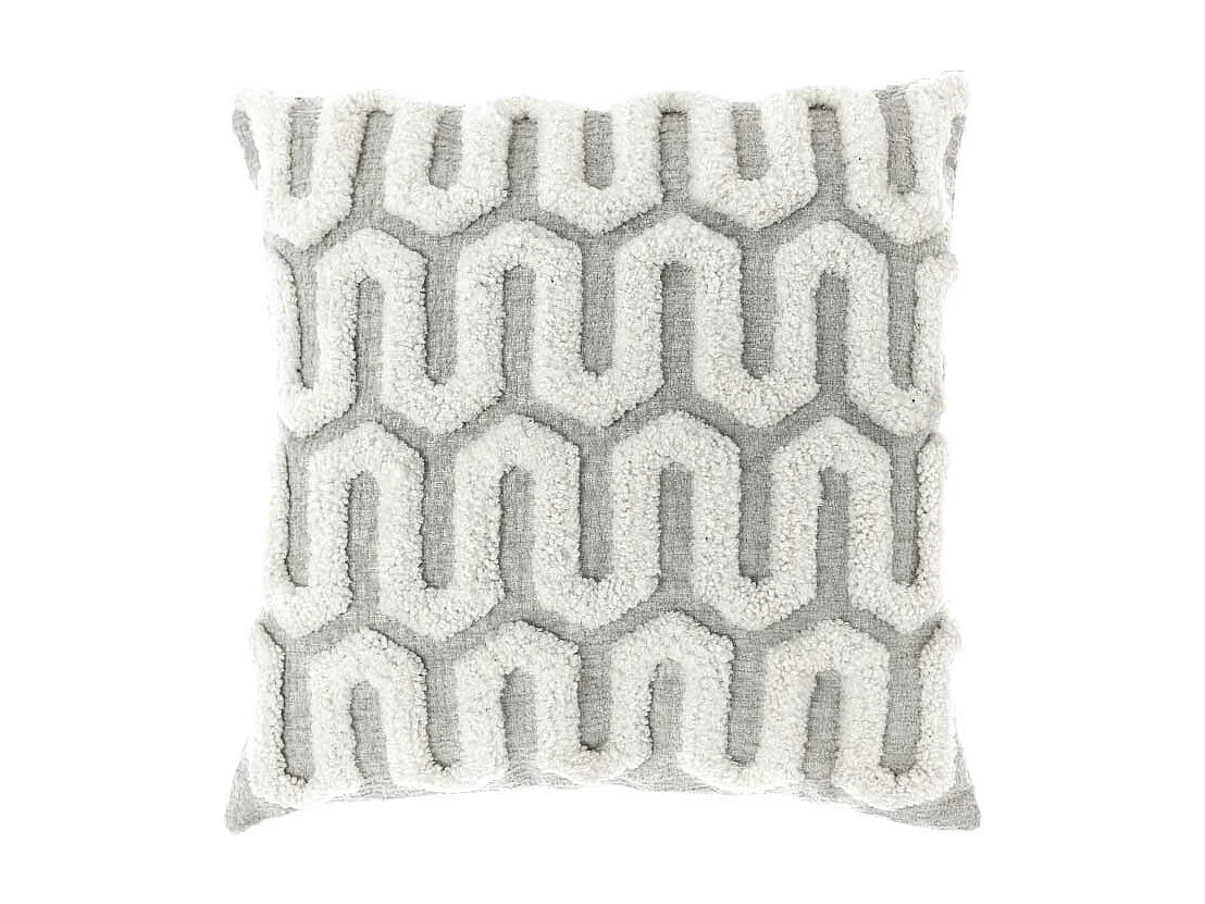 Coussin décoratif Sanna Gris Foncé -45x45cm