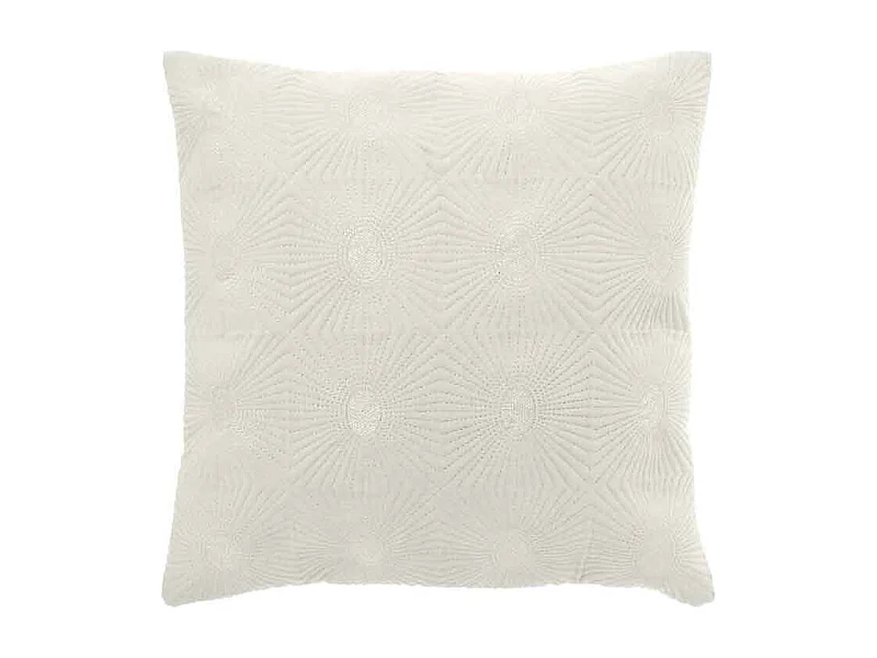 Coussin décoratif Nela Dove Blanc -45x45cm