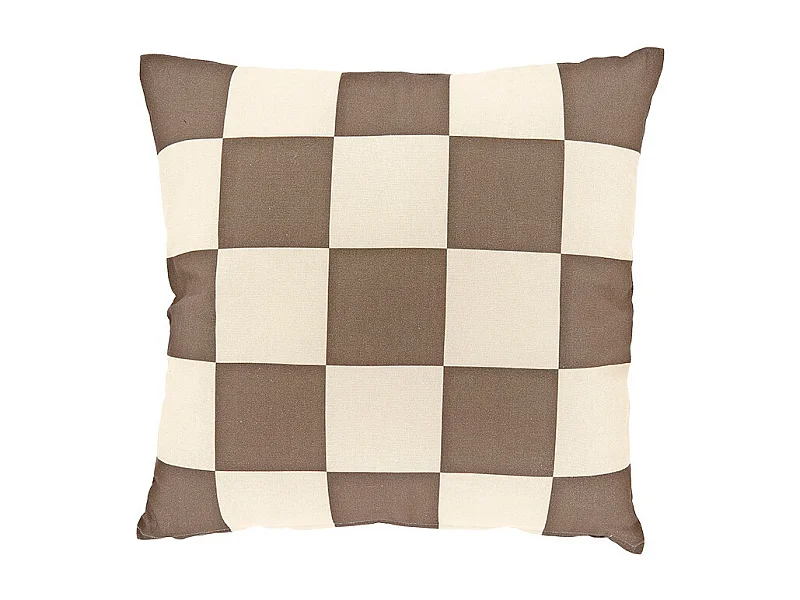 Coussin décoratif Zayn Taupe -45x45cm