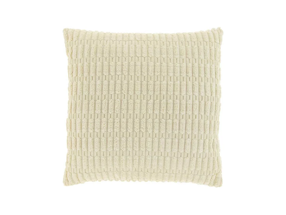 Coussin Cedro - 45x45cm - blanc tourterelle