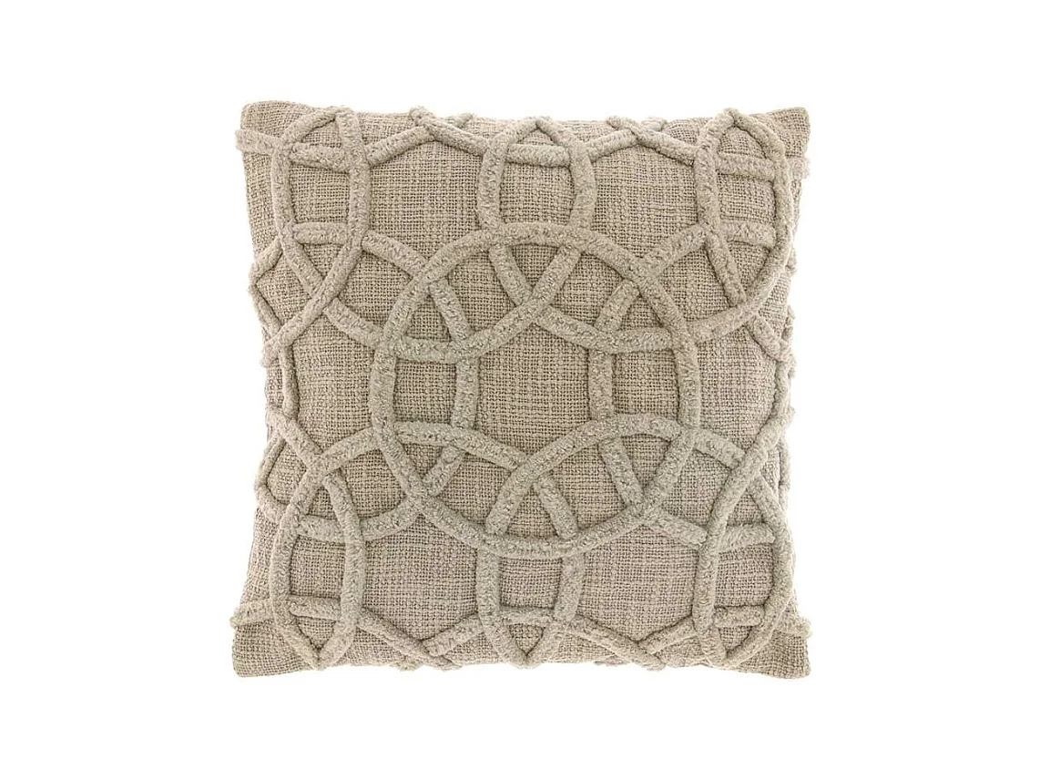 Coussin Everon - 45x45cm - Gris Château