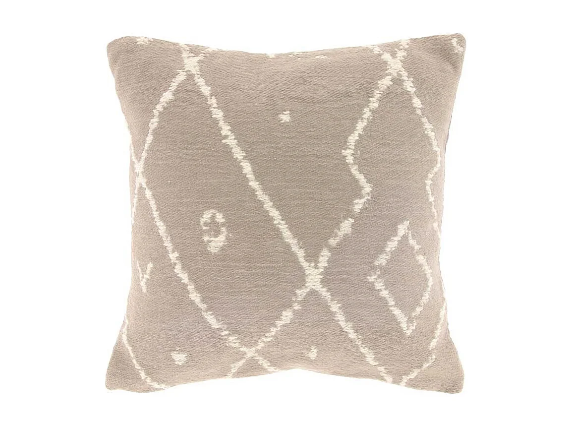 Coussin Tobi - 45x45cm - Gris Château