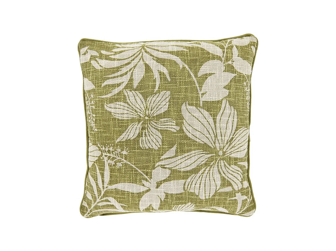 Coussin décoratif Keoni Vert Mousse -45x45cm