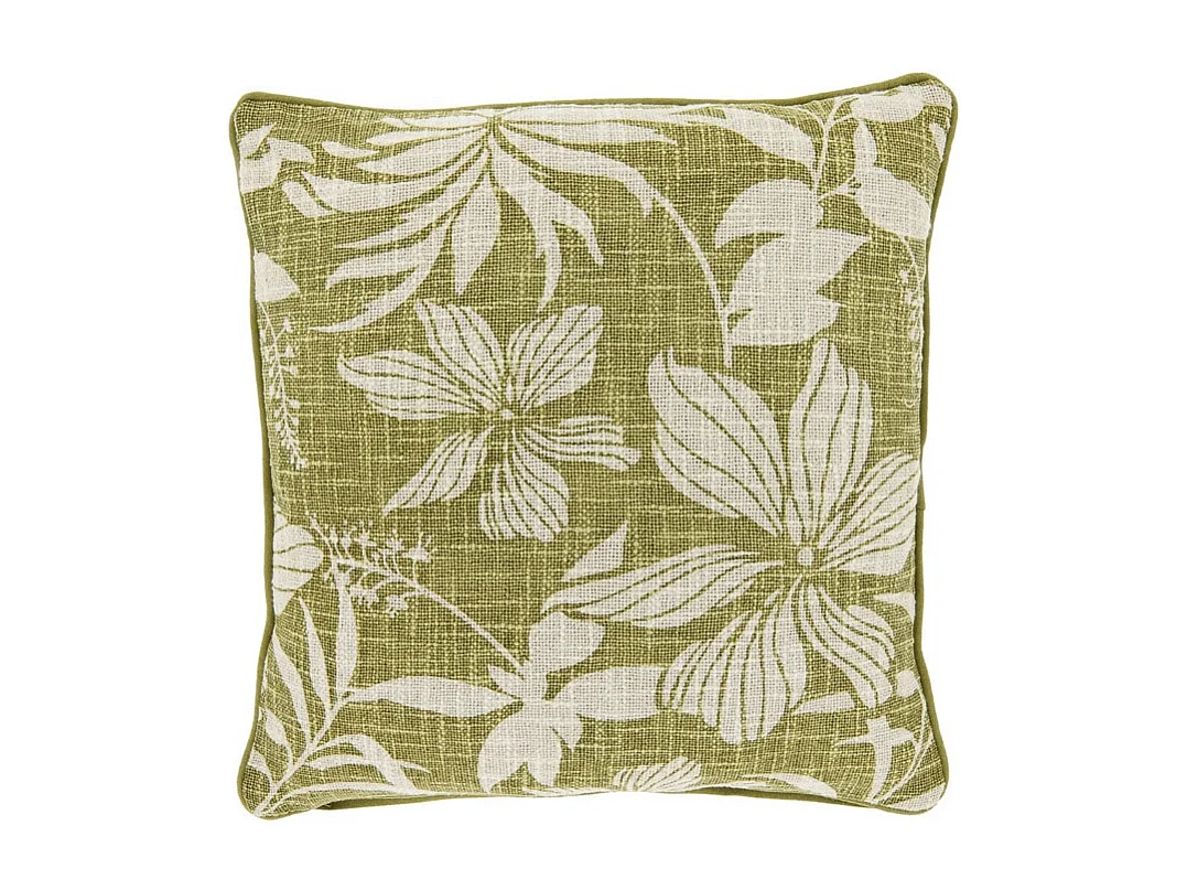 Coussin décoratif Keoni Vert Mousse -45x45cm