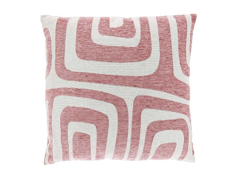 Coussin décoratif Dulce vieux rose - 45x45cm