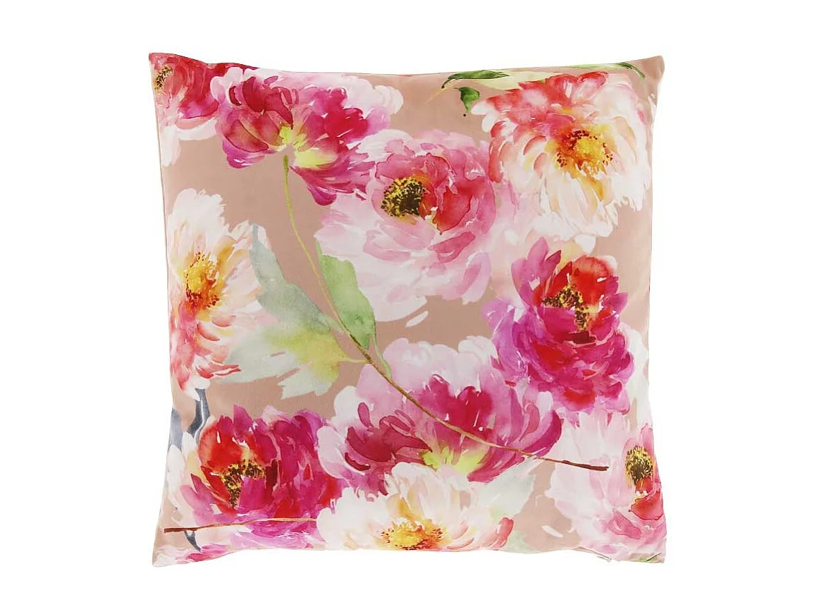 Coussin Vianna - 45x45cm - vieux rose