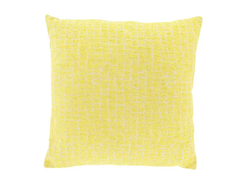 Coussin décoratif Sev Jaune Citron -45x45cm