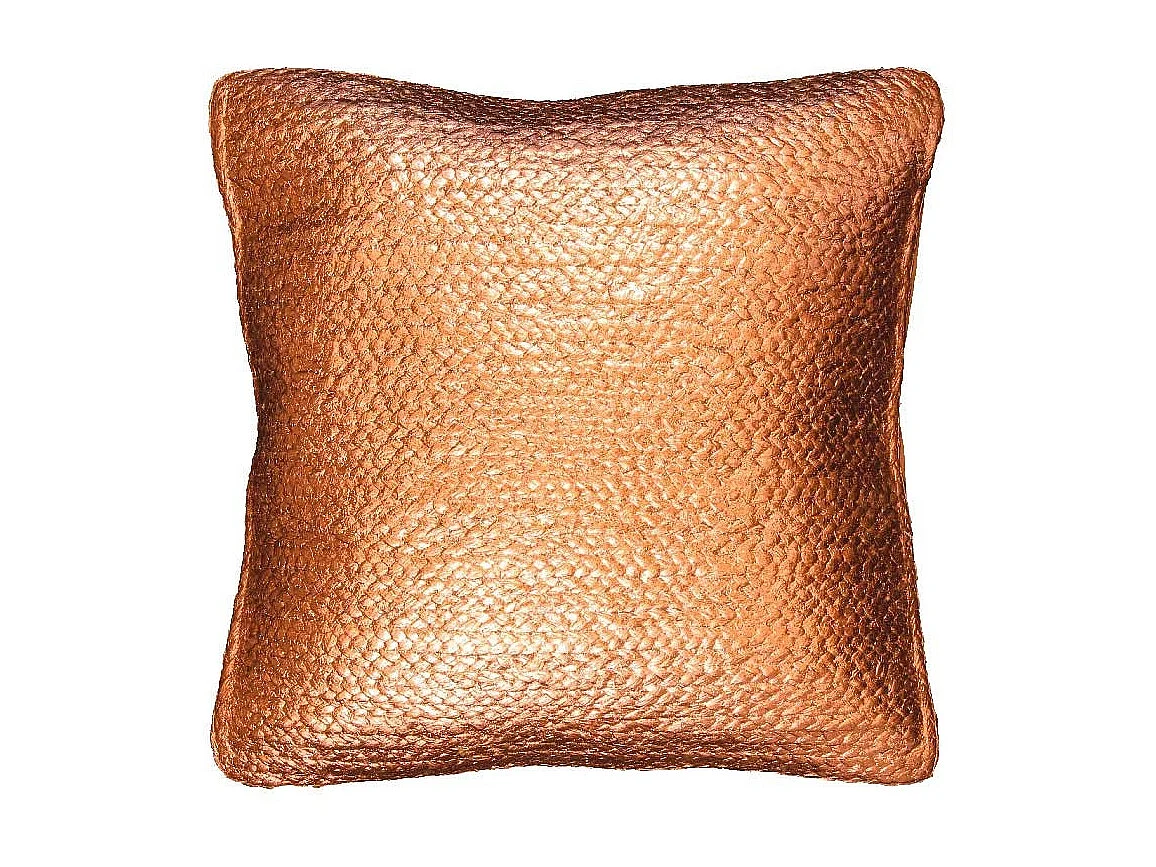 Coussin Métallique - 45x45cm - Bronze