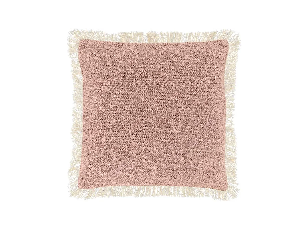 Coussin Kenley - 45x45cm - vieux rose