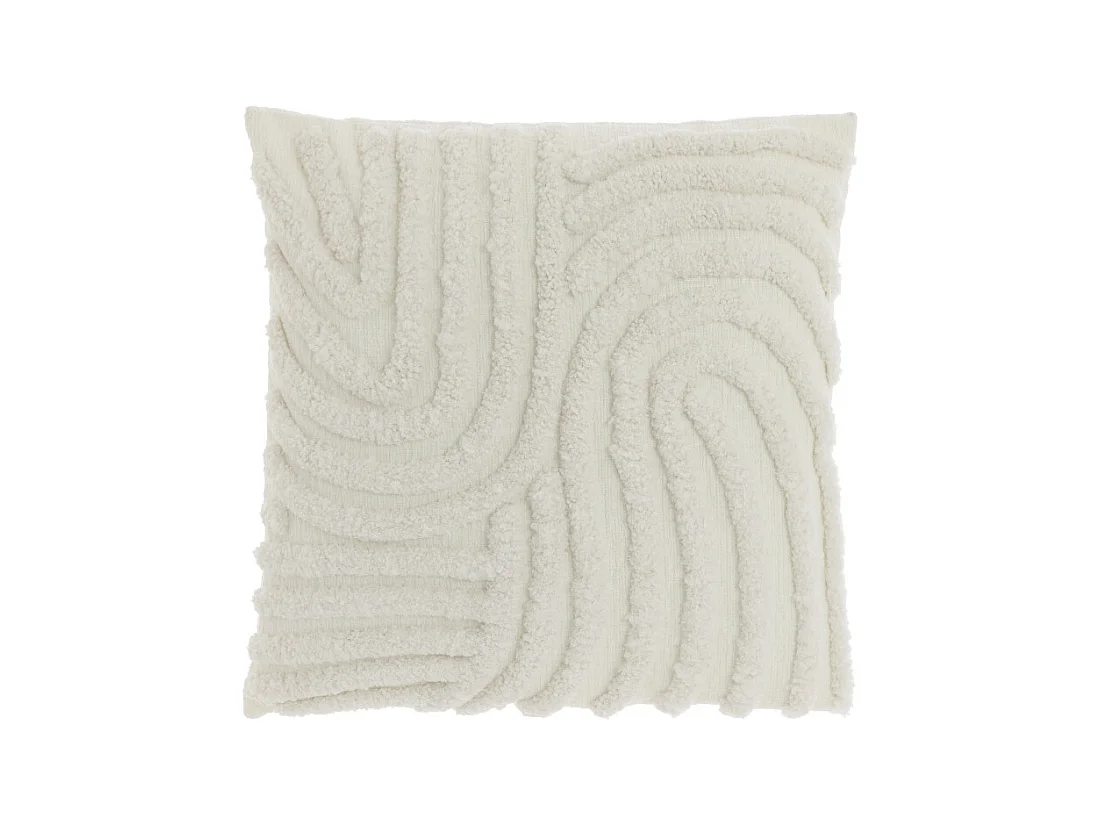 Coussin décoratif Caty Dove Blanc -45x45cm