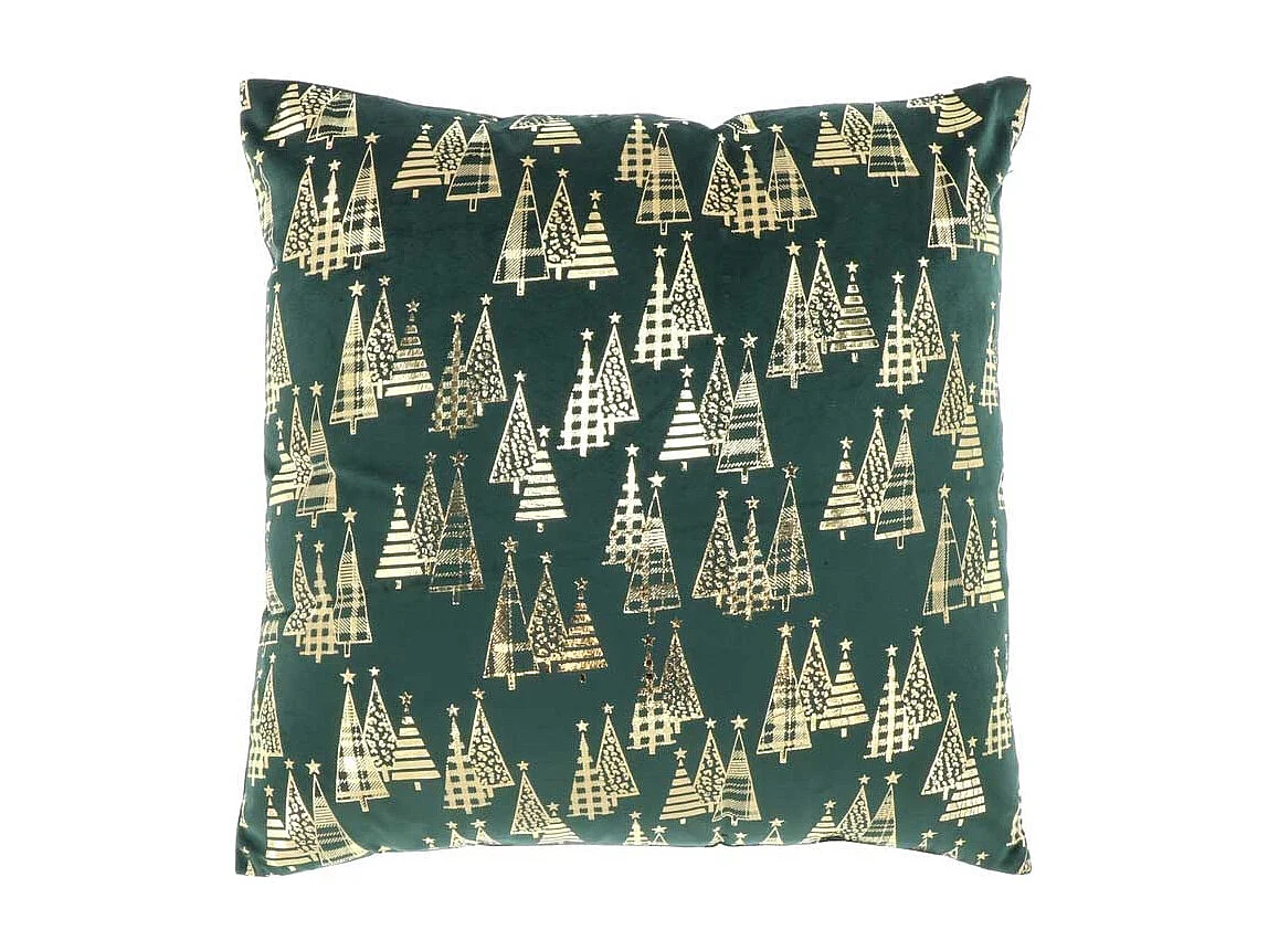 Kissen Olga 45x45cm Dunkelgrün