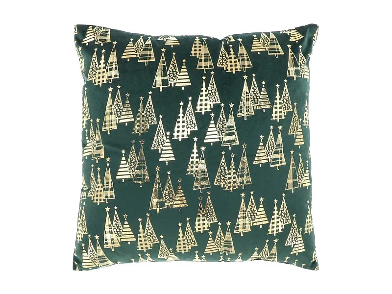 Kissen Olga 45x45cm Dunkelgrün