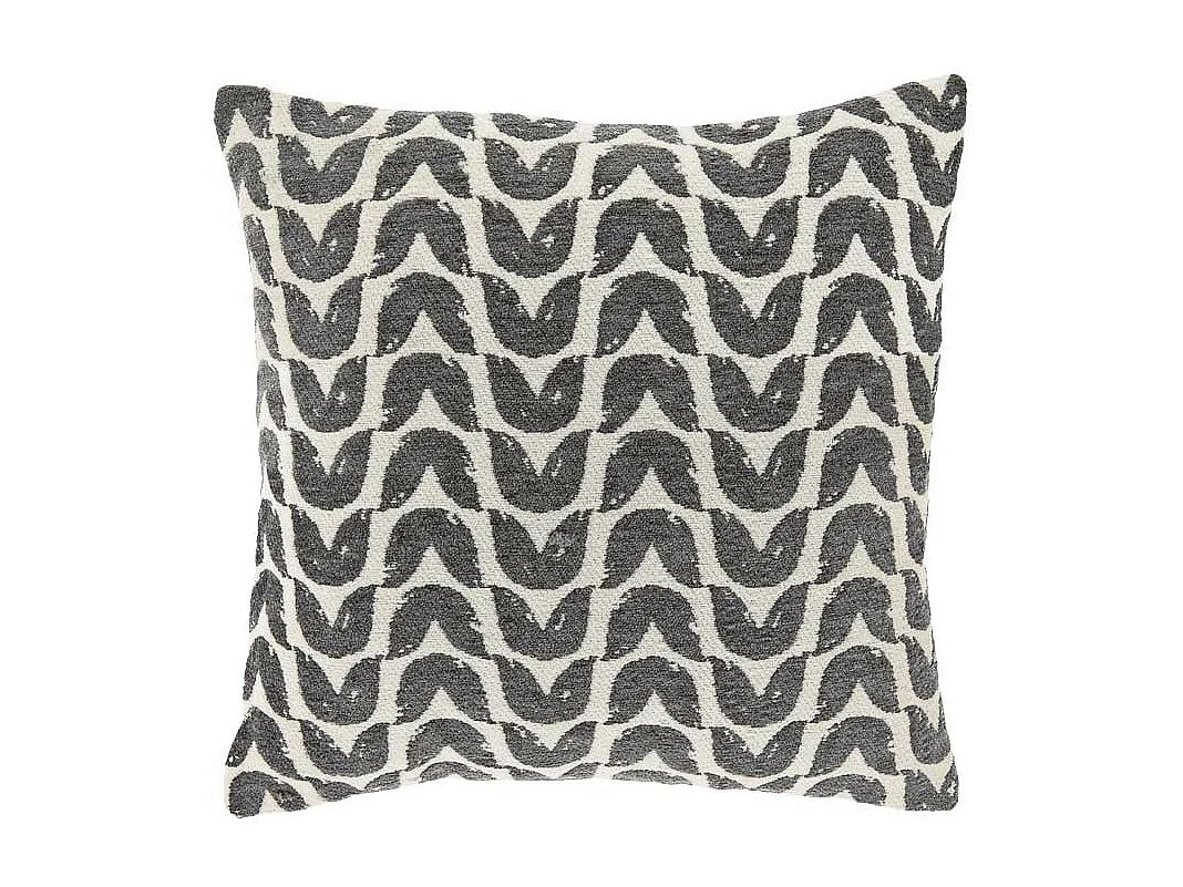 Coussin décoratif Gozi Gris Foncé -45x45cm