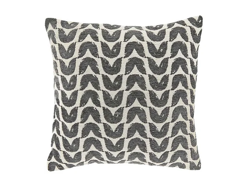 Coussin décoratif Gozi Gris Foncé -45x45cm