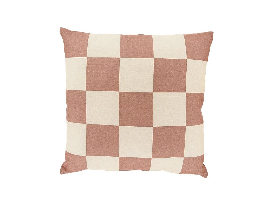 Coussin décoratif Zayn vieux rose - 45x45cm