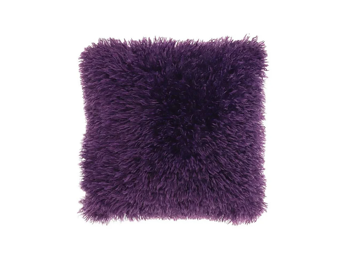 Coussin Frieda - 45x45cm - violet foncé